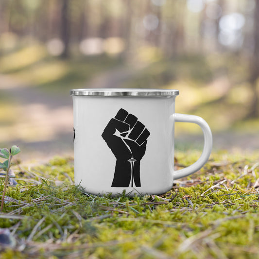 Rise Up! Enamel Mug